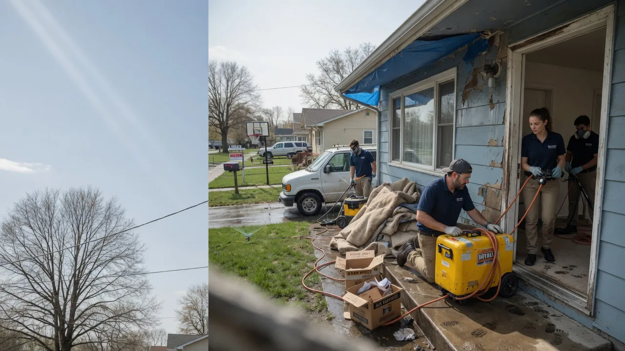 Basement Flood Cleanup in Medicine Lodge, KS near me